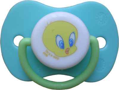Blue Tweety Pacifier