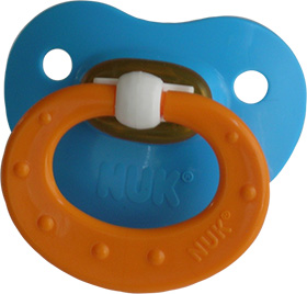 Blue/Orange Pacifier