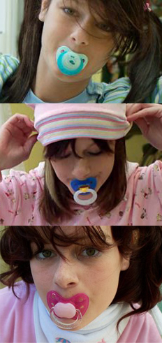 adults using pacifiers