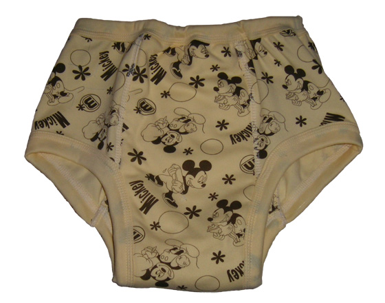 Adult Printed Rocket Trainning Pants/adult Baby Brief With Padding