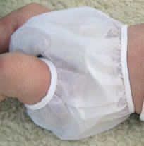 We wore rubber pants over cloth diapers.  Plastic pants, Baby diapers,  Cloth nappies